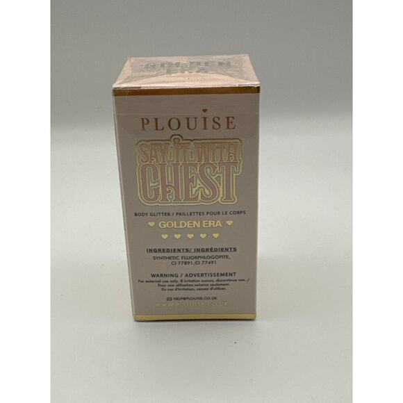 P. Louise Stay With Chest Body Chunky Glitter in Golden Era 15g BRAND NEW SEALED - Picture 6 of 8